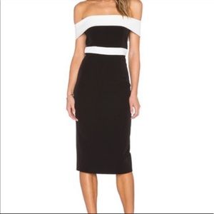 Bardot midi dress - size 8/Medium NWT